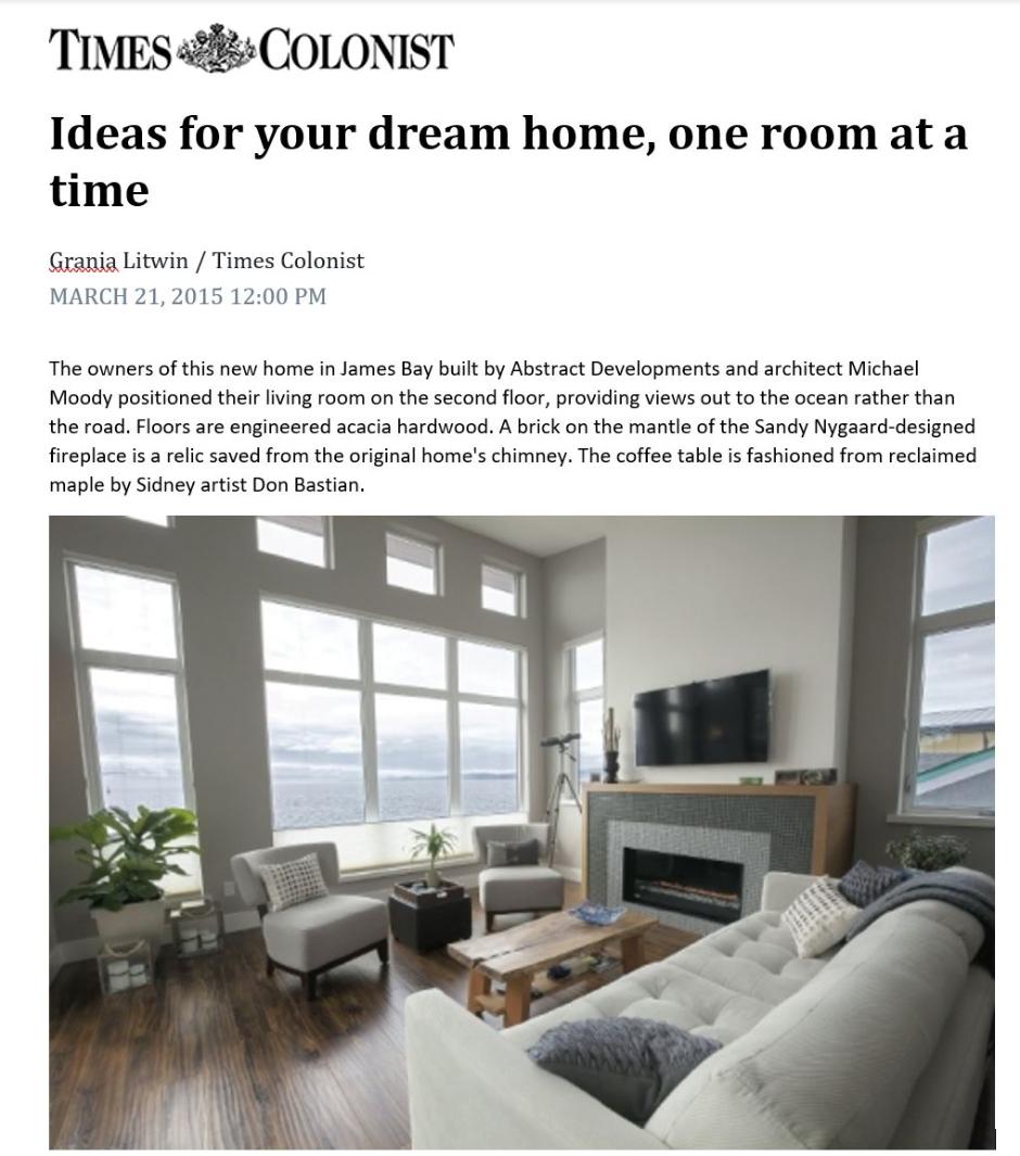 Times Colonist Dream Homes