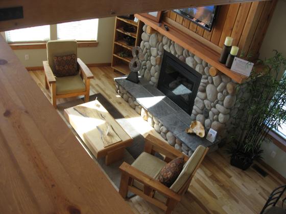Log House staging